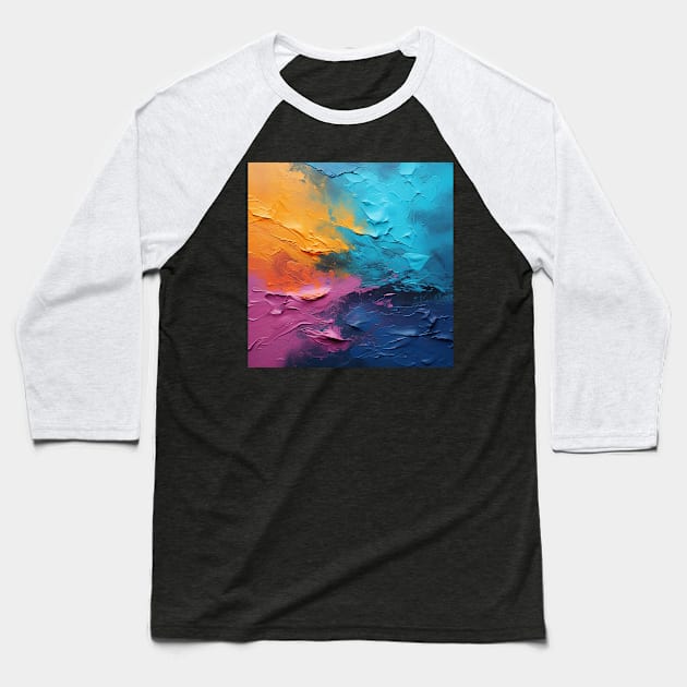 Cmyk colors Baseball T-Shirt by Flowerandteenager